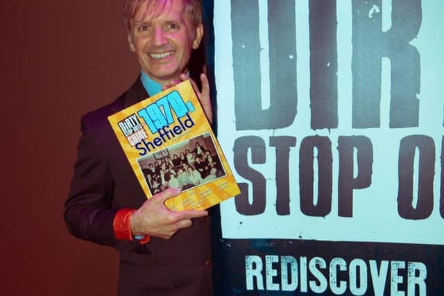 Neil with the original Dirty Stop Out's Guide to 1970s Sheffield