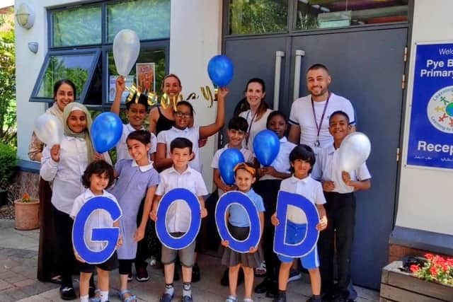 Sheffield's Pye Bank CE Primary School has been rated 'Good' in all areas after pledging to shake off a weak inspection report five years ago.