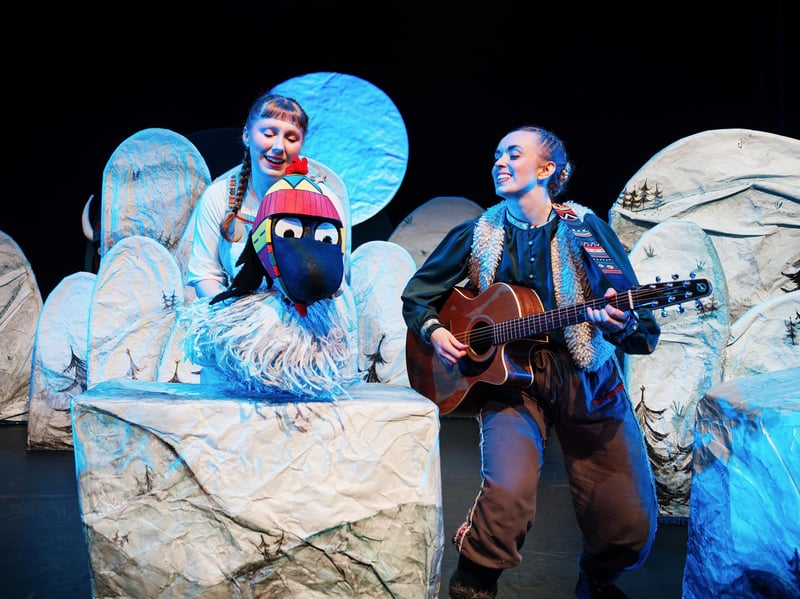 An enchanting musical adaptation of the popular children's book, using puppetry, infectious songs, and physical theatre to teach young audiences about self-acceptance. 🎭 Carriageworks Theatre