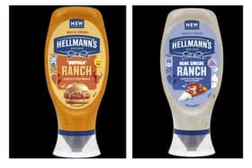 The newe ranch sauces from Hellmann's.
