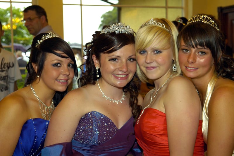Friends together. Were you pictured at the 2009 Manor prom?