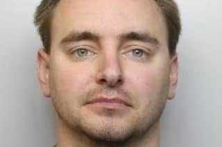 Pictured is Steven Bellamy, aged 32, of Orchard Close, at Hilton, Derby, who was sentenced at Sheffield Crown Court to two years and two months of custody after he pleaded guilty to: breaching a Sexual Harm Prevention Order by using a Tor Browser to hide internet activity; to three counts of making indecent images of children relating to categories A, B and C; and to one count of possessing a prohibited image of a child after police raided a property in Rotherham.