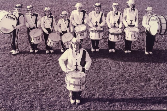 The First Havant Youth Marching Band, 1993. The News PP4940