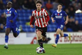 James McAtee, on loan from Manchester City, in action for Sheffield United: Darren Staples / Sportimage