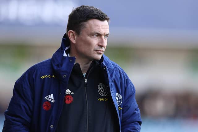 Sheffield United manager Paul Heckingbottom is preparing his team to face Nottingham Forest this weekend: Paul Terry / Sportimage