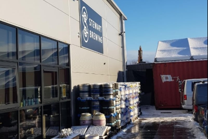 Tucked away in the Bilston Glen Industrial Estate the Stewart Brewing taproom is currently open for takeaways, with 18 taps serving a mix of keg beer fresh from the tanks and one-off beers from the Craft Beer Kitchen.