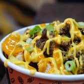 Beef Clucker Box loaded fries