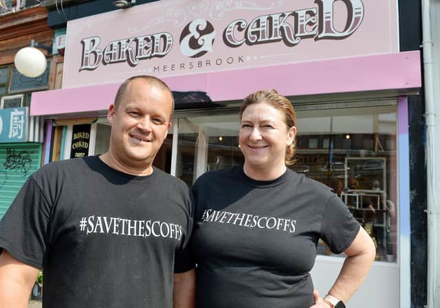 Andy and Wendy Dillon opened Baked & Caked on Chesterfield Road, Meersbrook, in August 2020.