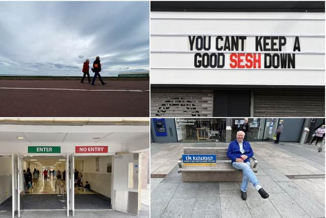 Just some of photographer Frank Reid's images of Sunderland as the city reached 100 days in lockdown.
