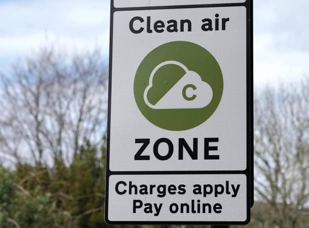 Sheffield Council said signs for the Clean Air Zone will be installed around the city in coming weeks ahead of a daily charge to drive in the city centre.