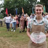Peter Sawkins, 20, the winner of The Great British Bake Off 2020. Photo: C4/Love Productions/Mark Bourdillon.
