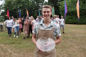 Peter Sawkins, 20, the winner of The Great British Bake Off 2020. Photo: C4/Love Productions/Mark Bourdillon.