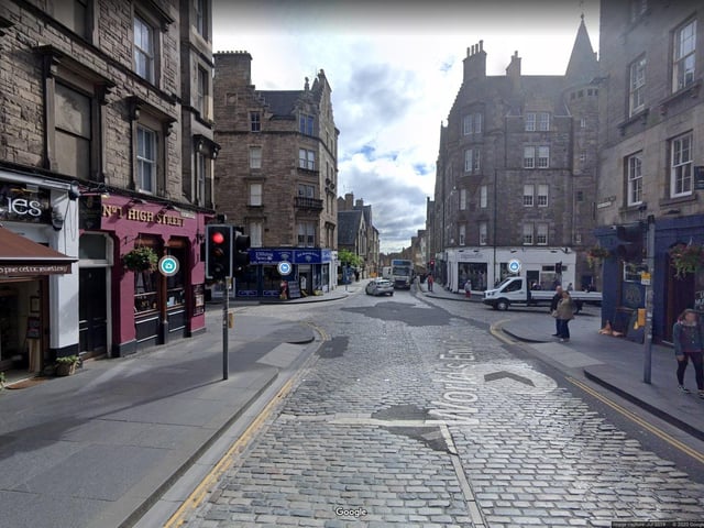 Four-way temporary traffic lights for manhole repairs and clearing blocked ducts at Jeffrey Street and St Mary’s Street