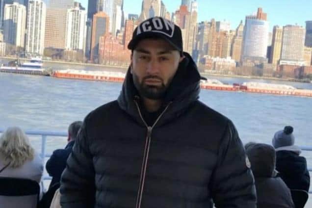 Pictured is deceased Sheffield solicitor Khuram Javed who died after he suffered gunshot wounds on a footpath, near Clough Road, in Sheffield.