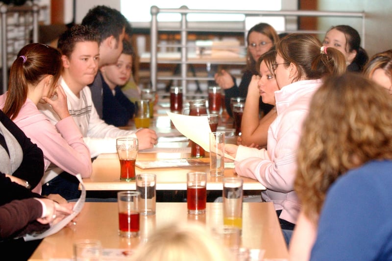 Were you pictured at the Youth Parliament meeting held at Farrars Restaurant in 2006?