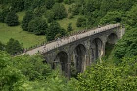 The Monsal trail is closing partially so essential work can take place (OLI SCARFF/AFP via Getty Images)