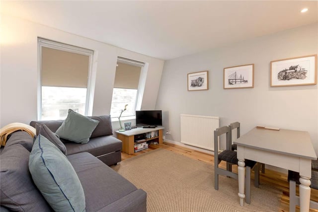 The one-bedroom mews apartment has recently been refurbished