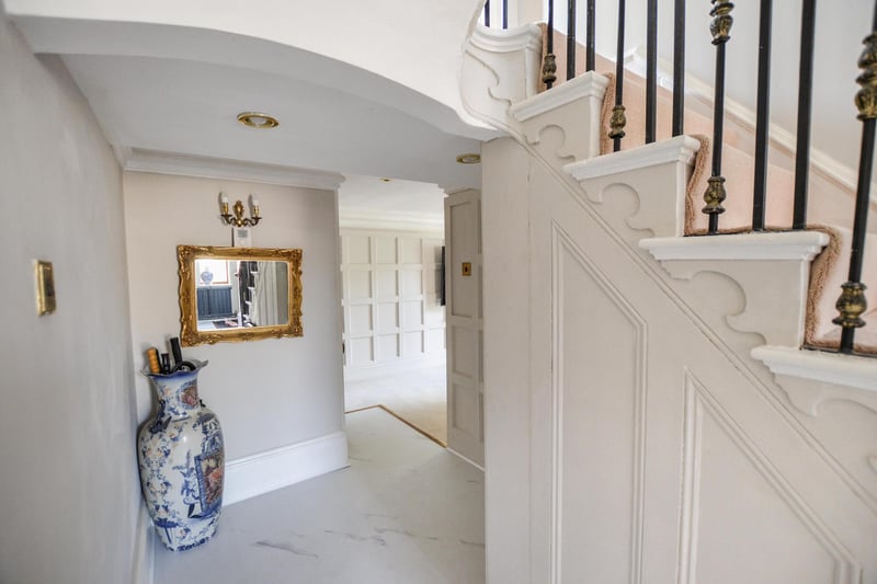 This tastefully decorated hall is one of the reasons Purplebricks says: "This property must be viewed to appreciate the accommodation on offer."