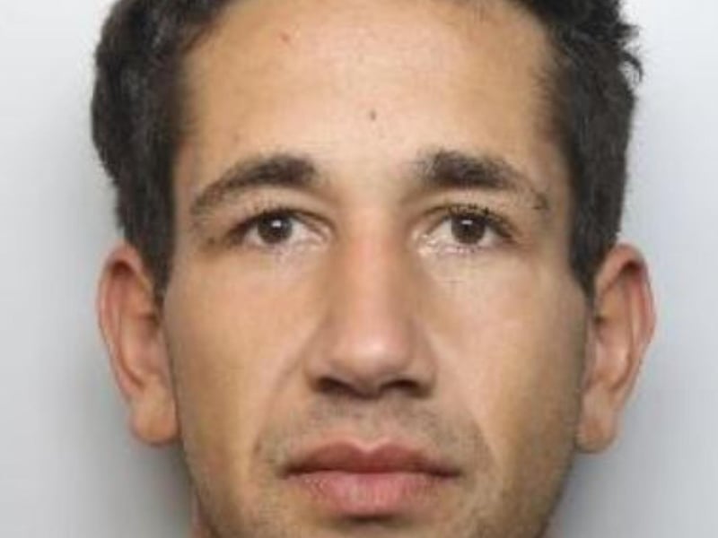 Erik Kareaka, 25, is wanted in connection with a series of burglaries and an assault. The burglaries were reported to have taken place in Sheffield last August and September and the assault took place in September. He has playing card tattoos on his hand and arms and a tattoo on the right side of his neck.