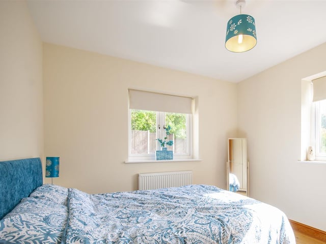Bedroom five, one of the two ground-floor bedrooms.