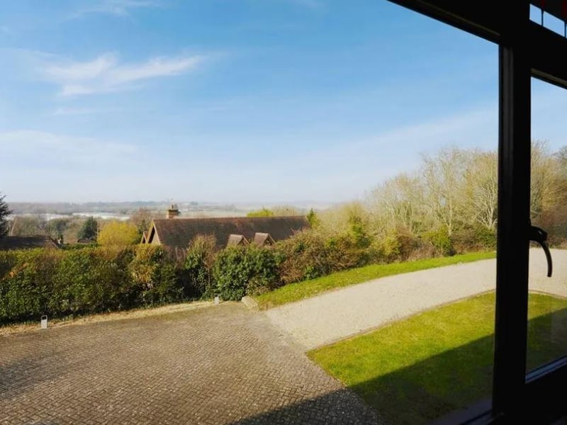 The property comes with these views.