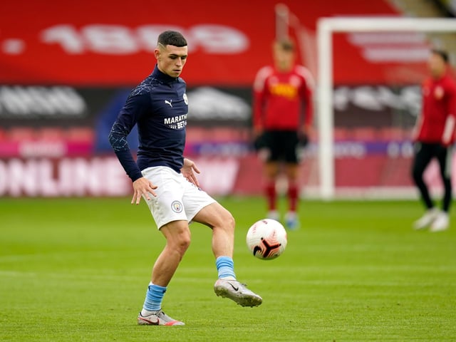 Manchester City's England attacking midfielder Phil Foden is set to be offered a new deal which will triple his current wages. (Daily Star)