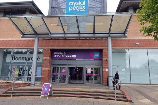 Crystal Peaks shopping Centre.