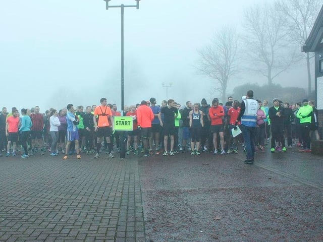 The weather can be bleak, but it certainly didn't deter these runners on the start line for the parkrun at the Forest Recreation Ground (the Goose Fair site) on Gregory Boulevard in Nottingham. Organised by volunteers, the run follows a course of Tarmac paths, gravel paths and grass, and it attracts about 200 runners every Saturday morning.
