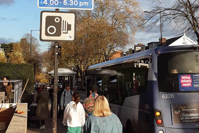 Bus lanes could last 12 hours-a-day on Ecclesall Road and Abbeydale Road and be enforced by strict London-style ‘Red Routes’ which ban all other vehicles from stopping, waiting or loading.