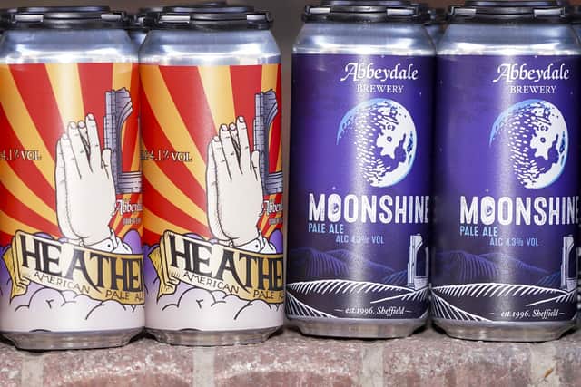 Heathen and Moonshine are among Abbeydale Brewery's most popular beers