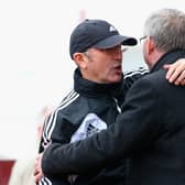 Tony Pulis is a friend of former Manchester United manager Sir Alex Ferguson.