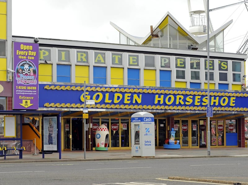 Clarence Pier Amusement Park in Southsea is home to three arcades alongside a number of classic fairground rides and a crazy golf course.