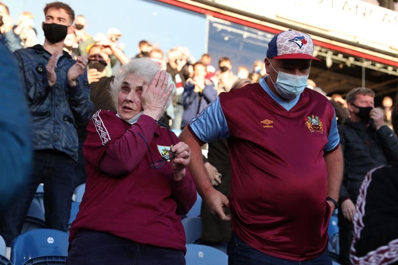 The cheapest season ticket at Turf Moor this season costs £390.
 (Photo by MARTIN RICKETT/POOL/AFP via Getty Images)