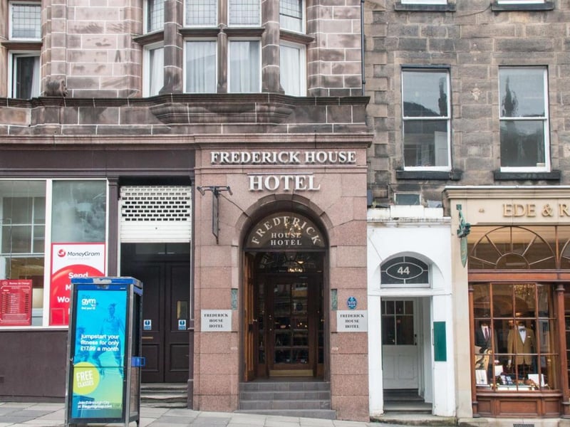 On Frederick Street in the middle of central Edinburgh, just 15 minutes' walk from Waverley Station, the Frederick House Hotel offers modern rooms in a traditional Georgian townhouse. £291 will get you a double room for a weekend during the festivals.