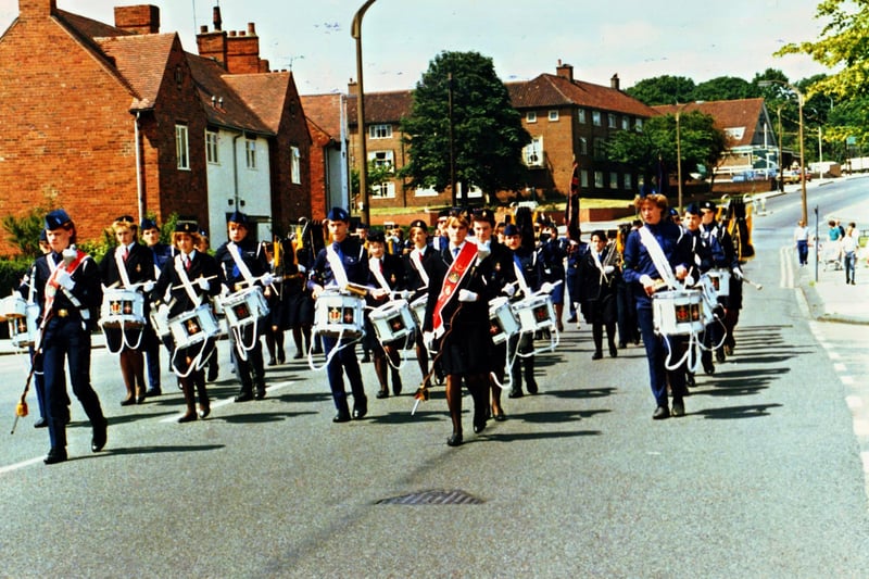 2nd Sutton in Ashfield Boys and Girls Brigade pictured in 1986