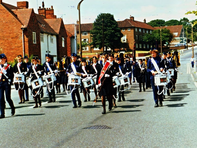 2nd Sutton in Ashfield Boys and Girls Brigade pictured in 1986