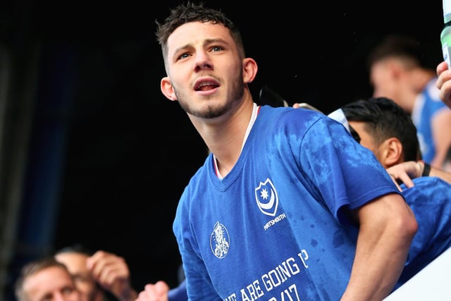 The Blues academy graduate scored 25 times for the club and started on the day Pompey won League Two. Chaplin left the south coast for Coventry in 2018 before a move to Championship side Barnsley a year later. The 24-year-old proved his quality in the championship before a shock move to Ipswich in the summer and he scored in Ipswich’s 4-0 hammering of Pompey two weeks ago. (Photo by Harry Murphy/Getty Images)