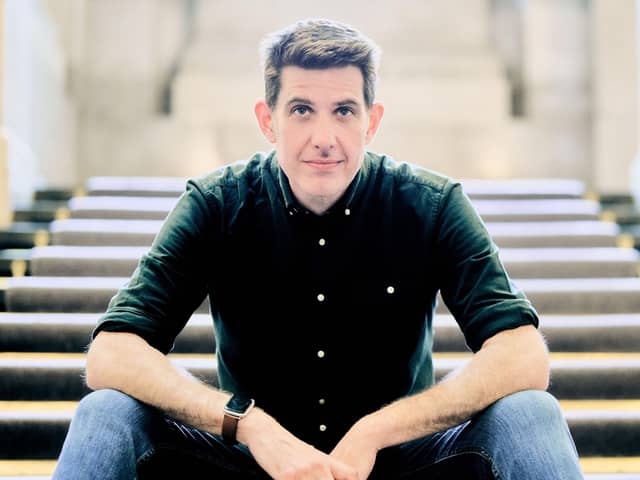 Brigantes Orchestra founder and conductor Quentin Clare