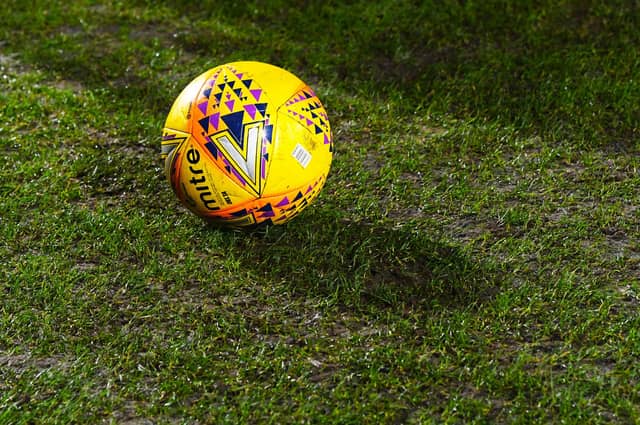 Official Match Ball (Photo by Craig Williamson / SNS Group)