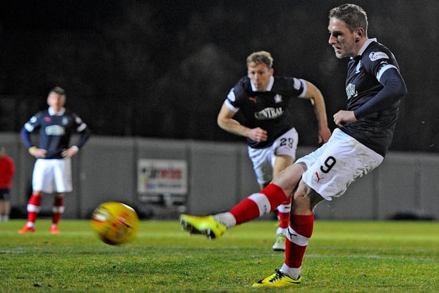 November 16, 2019, League 1: Dumbarton 1, Falkirk 1
Declan McManus got a 90th-minute equaliser from the penalty spot for the Bairns after Isaac Layne had put the hosts in front on 29 minutes