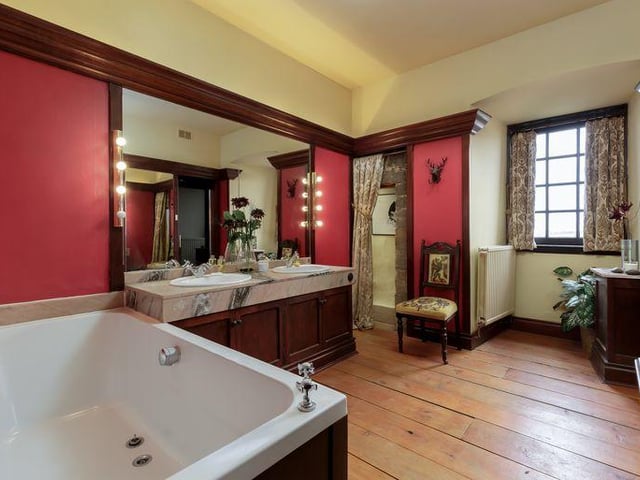 One of the three bathrooms.