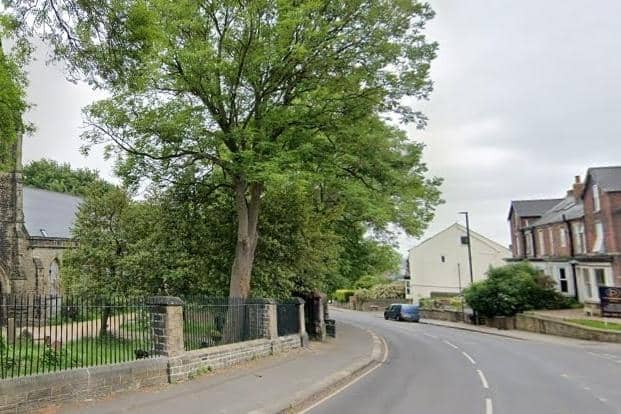 Cemetery Road, Sharrow, showing the entrance to Sheffield General Cemetery on the left and the junction with Grange Road, right. A petition to Sheffield City Council is calling for a pedestrian crossing near the cemetery gates. Picture: Google Maps