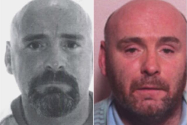 Ferguson is sought in connection with the murder of Thomas Cameron who was shot on 28 June 2007 at the Auchinairn Tavern, Bishopbriggs near Glasgow. Picture: Police Scotland.