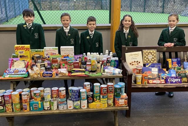 Westbourne children have donated items to the Arbourthorne Community Fridge