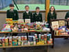 We want to thank everyone who contributed, whether it was a can of soup or a packet of biscuits