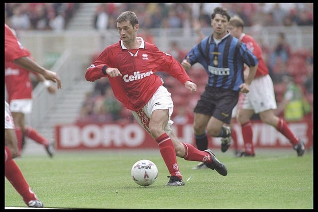 Middlesbrough player from 1991–2001.