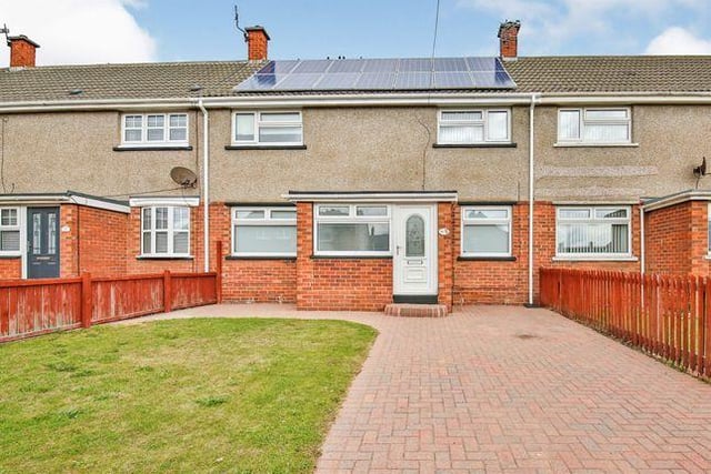 Three-bedroom terraced house on the market for £90,000 with Manners & Harrison/Zoopla.