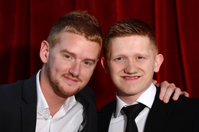Sam Aston (right) has portrayed the role of Chesney Brown on the ITV soap opera Coronation Street since 2003.