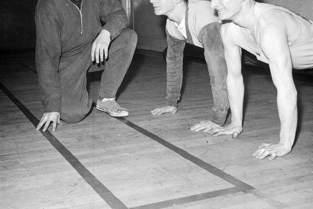Youngsters get put through their paces at Craigmillar Boys Club, which was taken over by former Hibs player Andy Aitkin in February 1964.