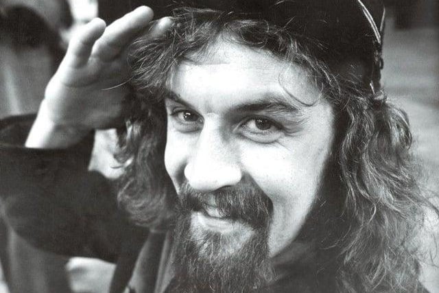 A big part of Billy Connolly’s stage act used to be singing which he then latterly dropped to give his full focus to comedy. His parody of Tammy Wynette’s D.I.V.O.R.C.E gained the Big Yin his only number one hit in 1975. 